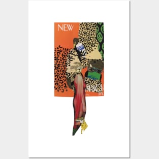 Tiger Spots, a Vogue cover remix Posters and Art